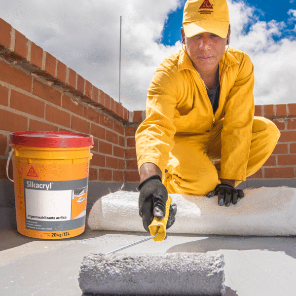 Impermeabilizante Acrílico Sikacryl Sika 20 + 20 kg - Imagen 2