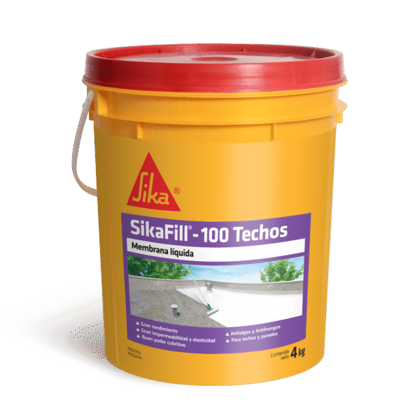 Membrana Líquida Sika SikaFill-100 Techos 4 kg